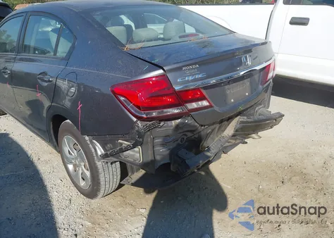 2013 Honda Civic Lx из США, поврежденный, VIN 19XFB2F55DE027730